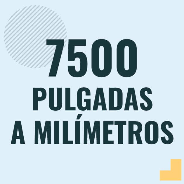 Profesor en pizarra explicando cuanto es 7500 pulgadas en milimetros o como pasar de 7500 in a mm