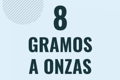 Profesor en pizarra explicando cuanto es 8 gramos en onzas o como pasar de 8 g a oz