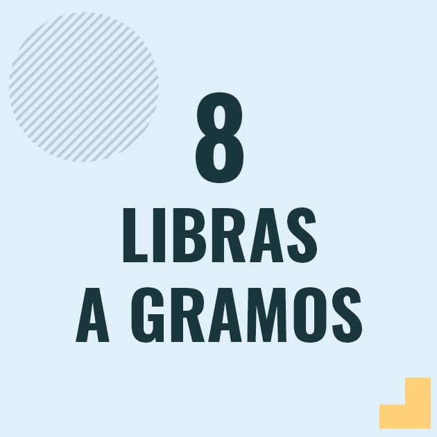 Conversión de 8 libras a gramos Profesor en pizarra explicando cuanto es 8 libras en gramos o como pasar de 8 lb a g