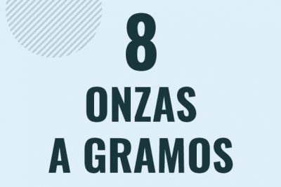 Profesor en pizarra explicando cuanto es 8 onzas en gramos o como pasar de 8 oz a g