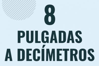 Profesor en pizarra explicando cuanto es 8 pulgadas en decimetros o como pasar de 8 in a dm