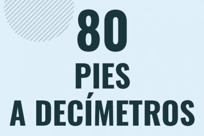 Profesor en pizarra explicando cuanto es 80 pies en decimetros o como pasar de 80 ft a dm