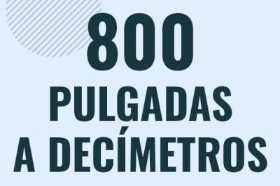 Profesor en pizarra explicando cuanto es 800 pulgadas en decimetros o como pasar de 800 in a dm