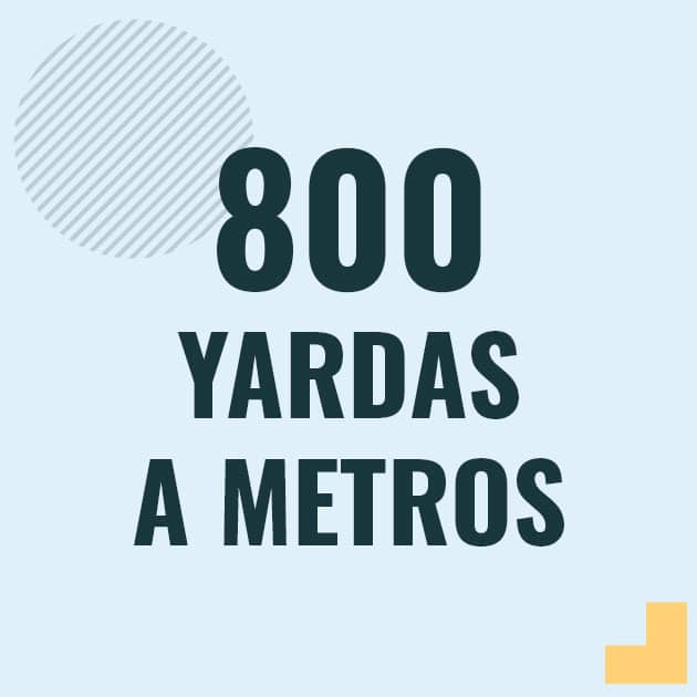 Conversión de 800 yardas a metros Profesor en pizarra explicando cuanto es 800 yardas en metros o como pasar de 800 yd a m