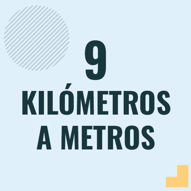 Conversión de 9 kilometros a metros Profesor en pizarra explicando cuanto es 9 kilometros en metros o como pasar de 9 km a m