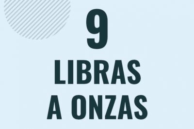 Profesor en pizarra explicando cuanto es 9 libras en onzas o como pasar de 9 lb a oz