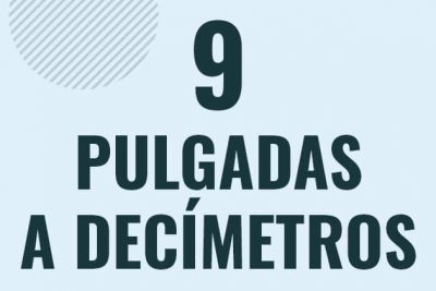Profesor en pizarra explicando cuanto es 9 pulgadas en decimetros o como pasar de 9 in a dm