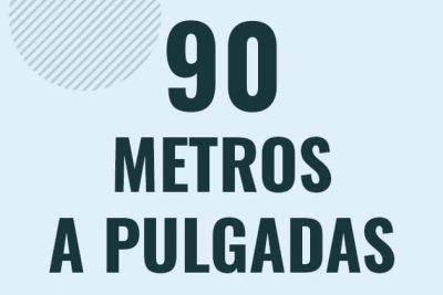 Profesor en pizarra explicando cuanto es 90 metros en pulgadas o como pasar de 90 m a in