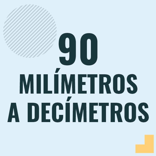 Profesor en pizarra explicando cuanto es 90 milimetros en decimetros o como pasar de 90 mm a dm