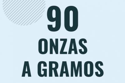 Profesor en pizarra explicando cuanto es 90 onzas en gramos o como pasar de 90 oz a g