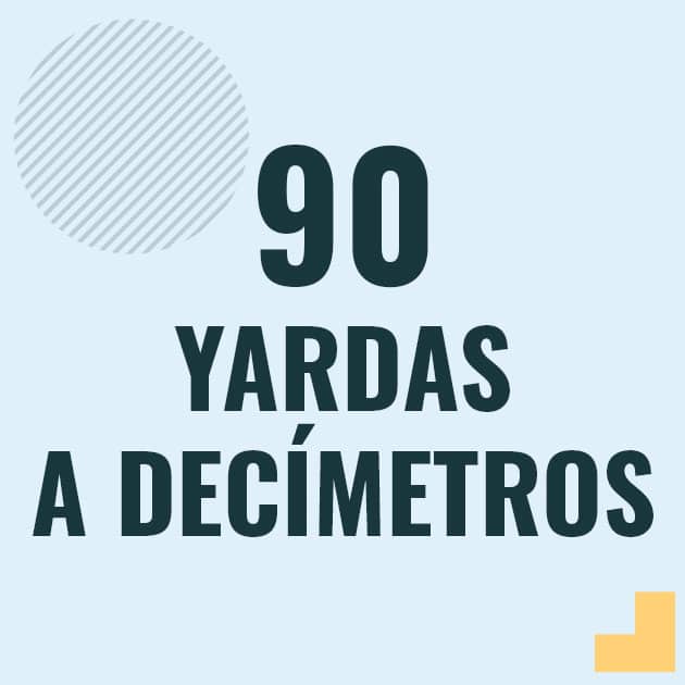 Conversión de 90 yardas a decimetros Profesor en pizarra explicando cuanto es 90 yardas en decimetros o como pasar de 90 yd a dm