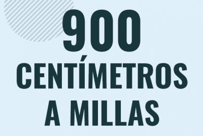 Profesor en pizarra explicando cuanto es 900 centimetros en millas o como pasar de 900 cm a mi
