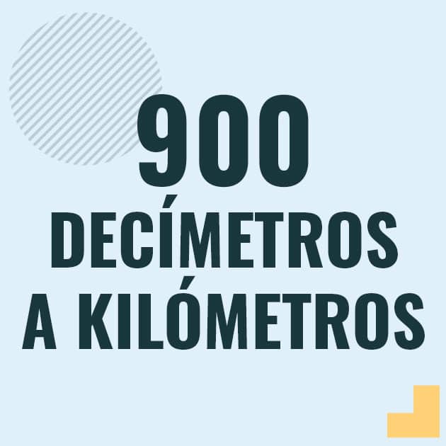 Conversión de 900 decimetros a kilometros Profesor en pizarra explicando cuanto es 900 decimetros en kilometros o como pasar de 900 dm a km