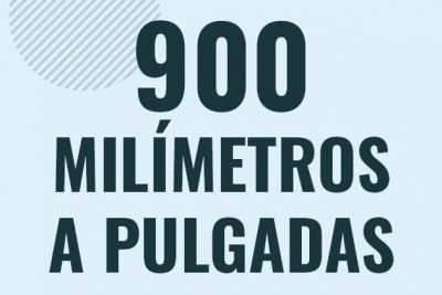Profesor en pizarra explicando cuanto es 900 milimetros en pulgadas o como pasar de 900 mm a in