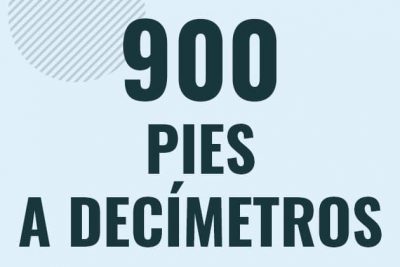 Profesor en pizarra explicando cuanto es 900 pies en decimetros o como pasar de 900 ft a dm