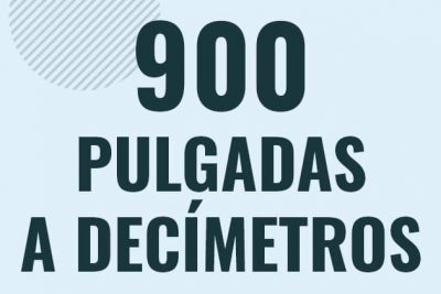 Profesor en pizarra explicando cuanto es 900 pulgadas en decimetros o como pasar de 900 in a dm