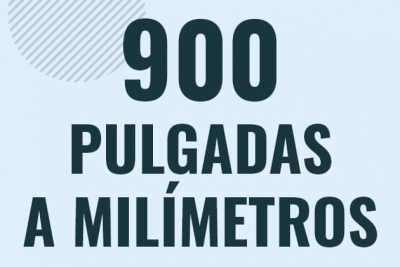 Profesor en pizarra explicando cuanto es 900 pulgadas en milimetros o como pasar de 900 in a mm