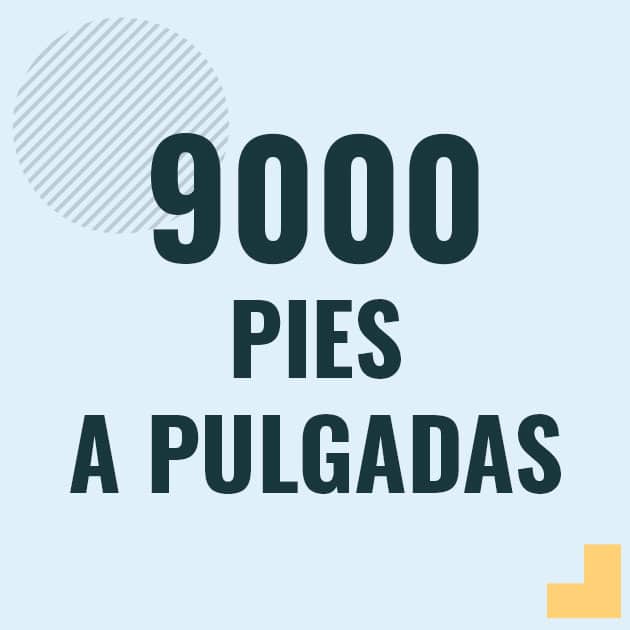 Conversión de 9000 pies a pulgadas Profesor en pizarra explicando cuanto es 9000 pies en pulgadas o como pasar de 9000 ft a in