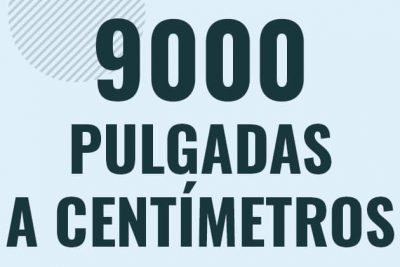 Profesor en pizarra explicando cuanto es 9000 pulgadas en centimetros o como pasar de 9000 in a cm