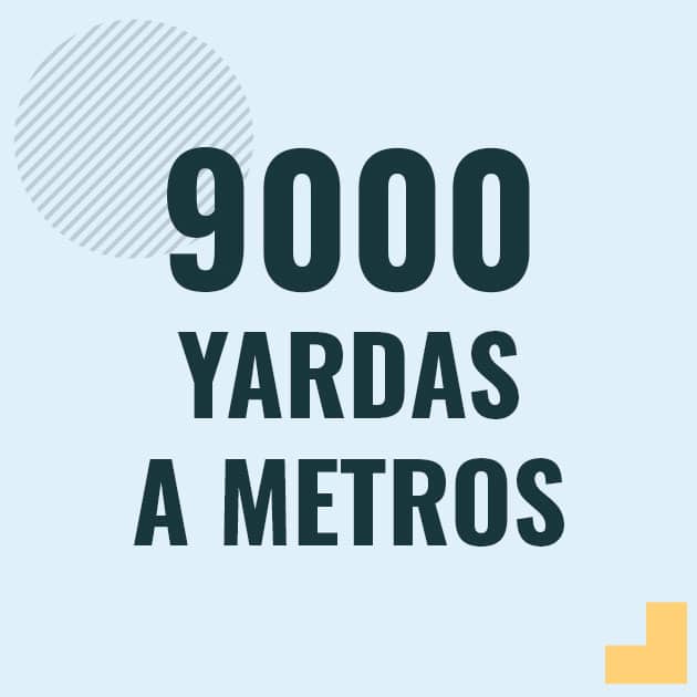 Conversión de 9000 yardas a metros Profesor en pizarra explicando cuanto es 9000 yardas en metros o como pasar de 9000 yd a m