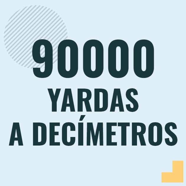 Profesor en pizarra explicando cuanto es 90000 yardas en decimetros o como pasar de 90000 yd a dm