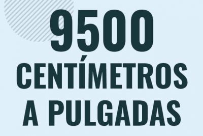 Profesor en pizarra explicando cuanto es 9500 centimetros en pulgadas o como pasar de 9500 cm a in