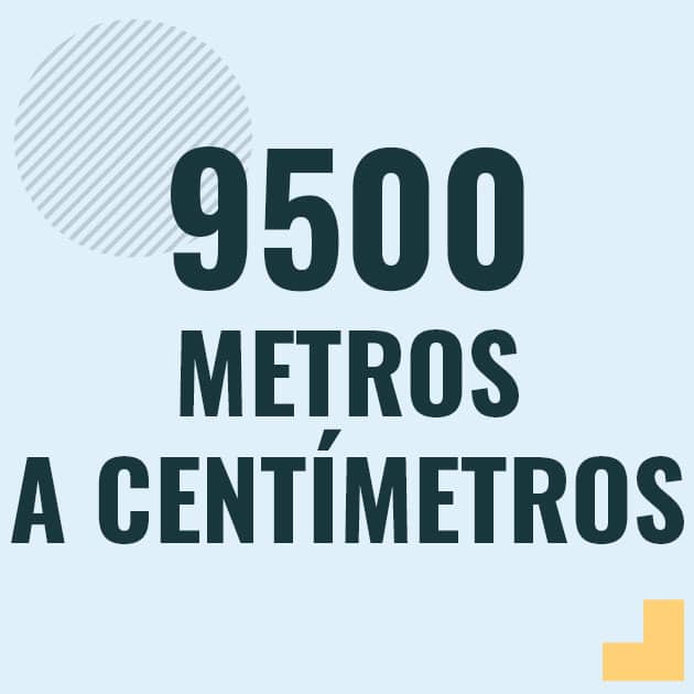Profesor en pizarra explicando cuanto es 9500 metros en centimetros o como pasar de 9500 m a cm