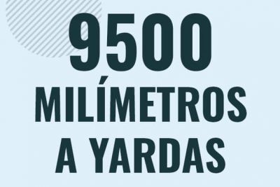 Profesor en pizarra explicando cuanto es 9500 milimetros en yardas o como pasar de 9500 mm a yd