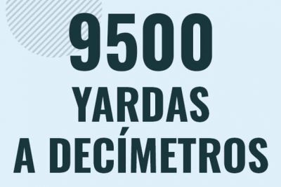 Profesor en pizarra explicando cuanto es 9500 yardas en decimetros o como pasar de 9500 yd a dm