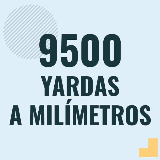 Profesor en pizarra explicando cuanto es 9500 yardas en milimetros o como pasar de 9500 yd a mm