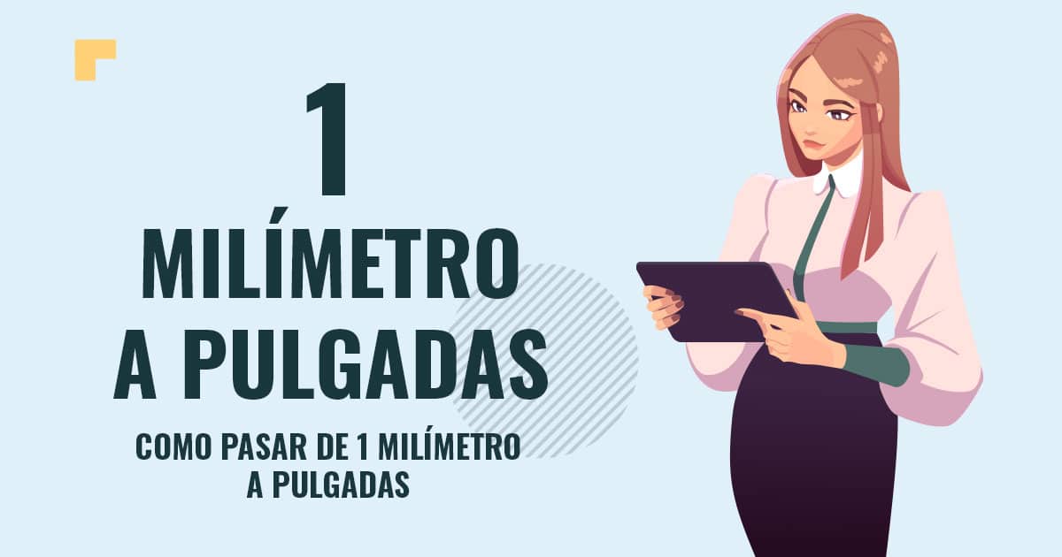 Profesor en pizarra explicando cuanto son 1 milimetro a pulgadas