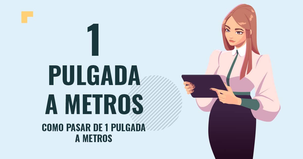 Como pasar de 1 pulgada a metros Profesor en pizarra explicando cuanto son 1 pulgada a metros
