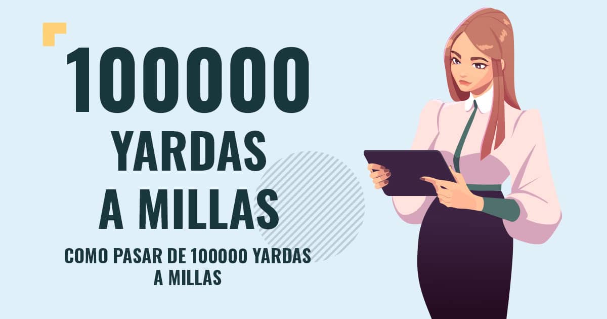 Como pasar de 100000 yardas a millas Profesor en pizarra explicando cuanto son 100000 yardas a millas