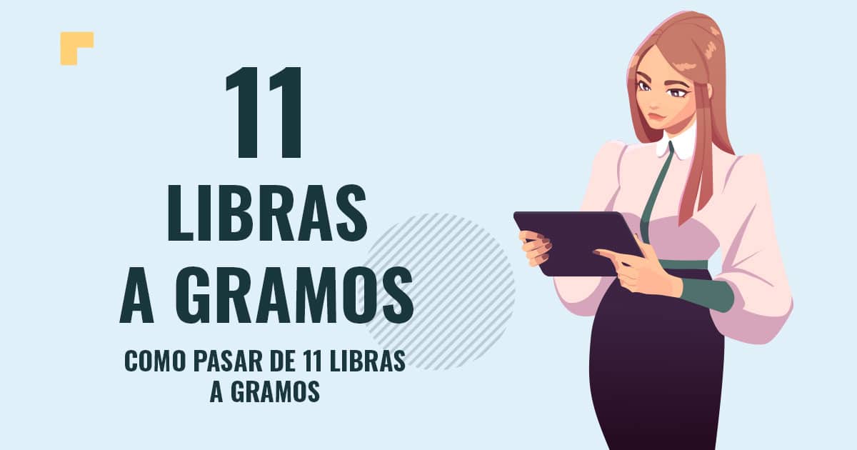 Profesor en pizarra explicando cuanto son 11 libras a gramos