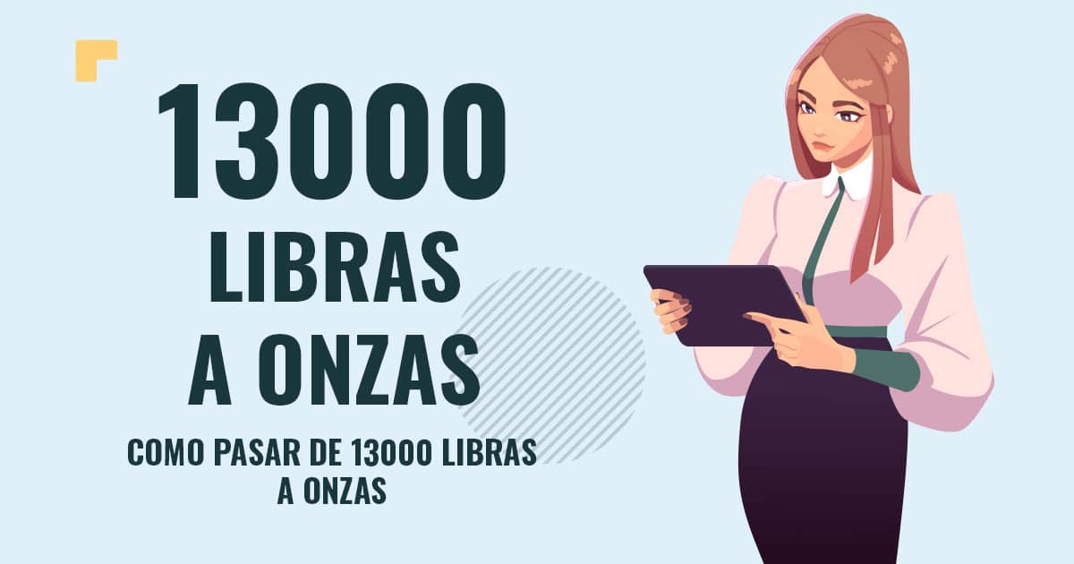 Profesor en pizarra explicando cuanto son 13000 libras a onzas