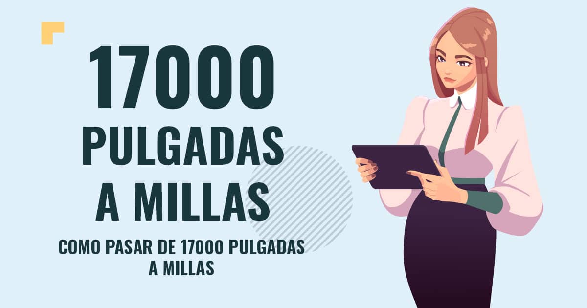 Como pasar de 17000 pulgadas a millas Profesor en pizarra explicando cuanto son 17000 pulgadas a millas