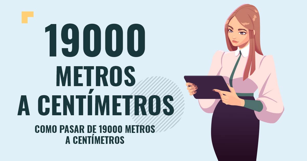 Como pasar de 19000 metros a centímetros Profesor en pizarra explicando cuanto son 19000 metros a centímetros