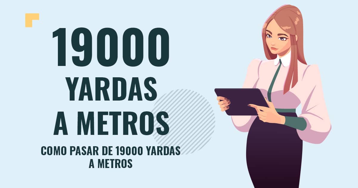 Como pasar de 19000 yardas a metros Profesor en pizarra explicando cuanto son 19000 yardas a metros