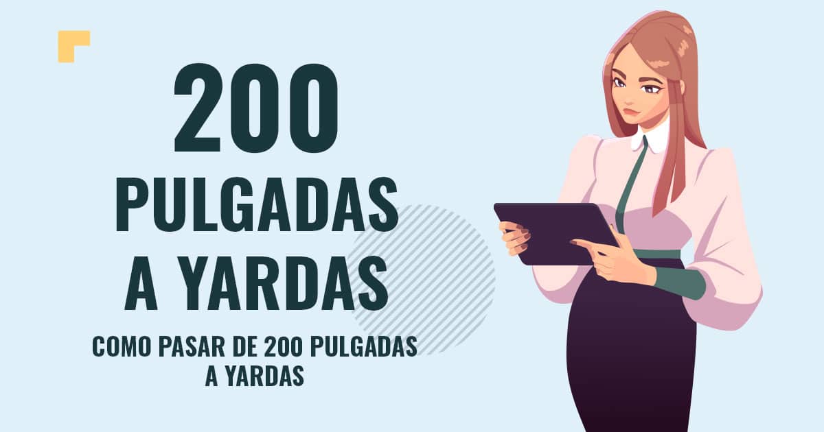 Como pasar de 200 pulgadas a yardas Profesor en pizarra explicando cuanto son 200 pulgadas a yardas