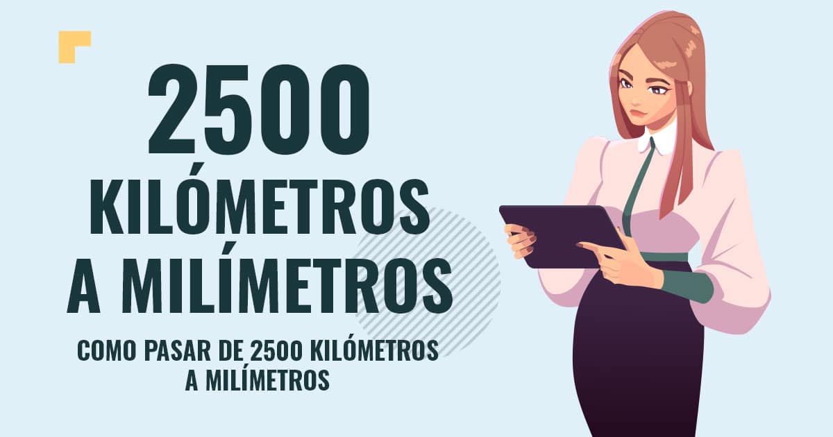 Profesor en pizarra explicando cuanto son 2500 kilometros a milímetros