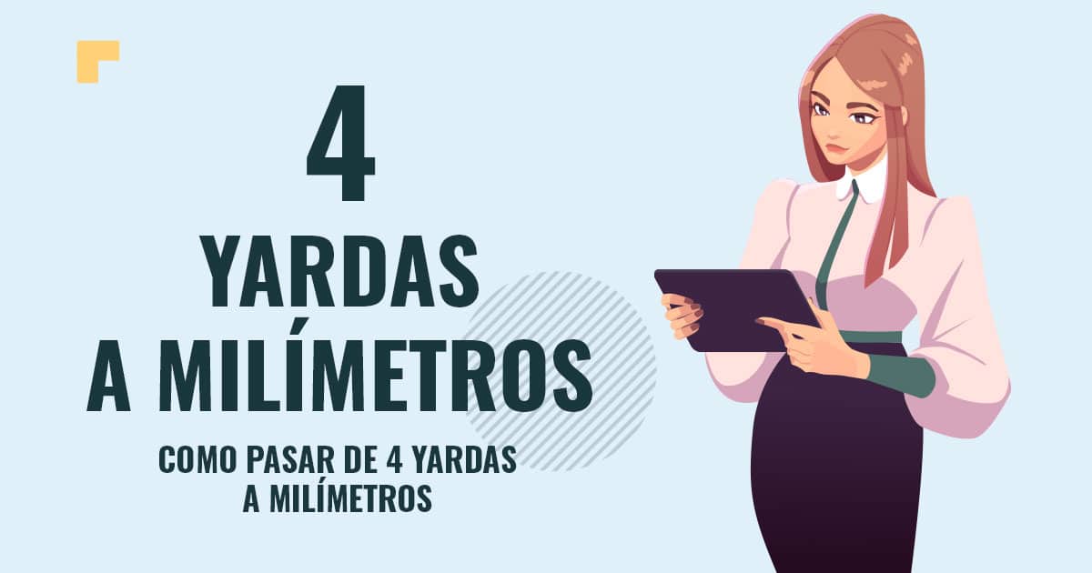 Como pasar de 4 yardas a milímetros Profesor en pizarra explicando cuanto son 4 yardas a milímetros