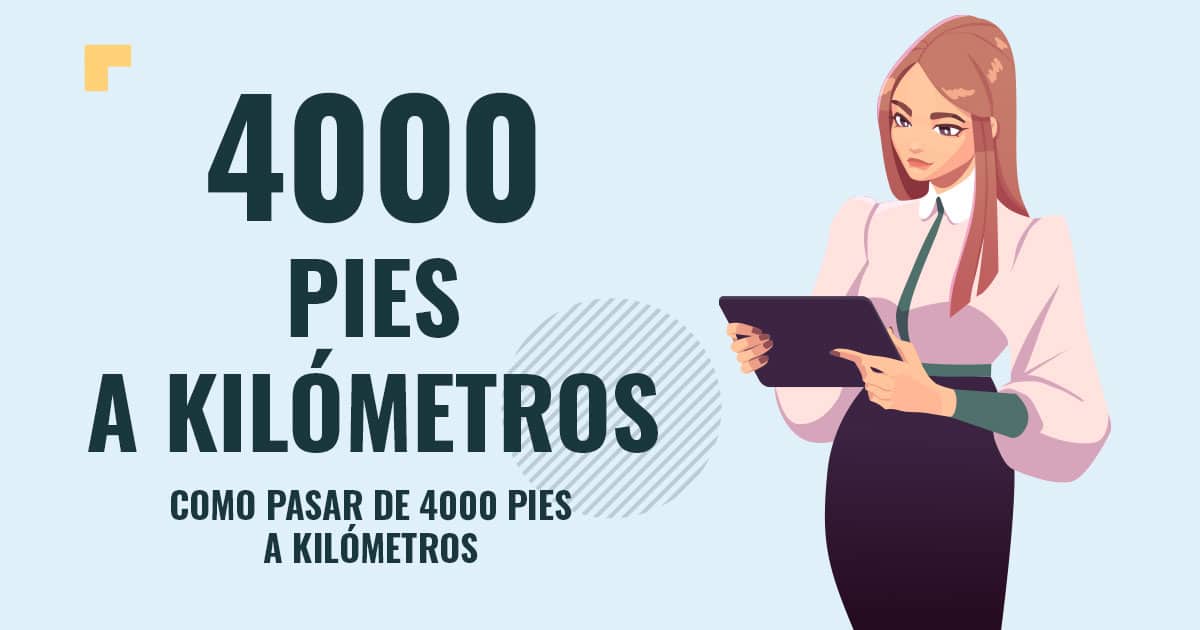 Como pasar de 4000 pies a kilómetros Profesor en pizarra explicando cuanto son 4000 pies a kilómetros