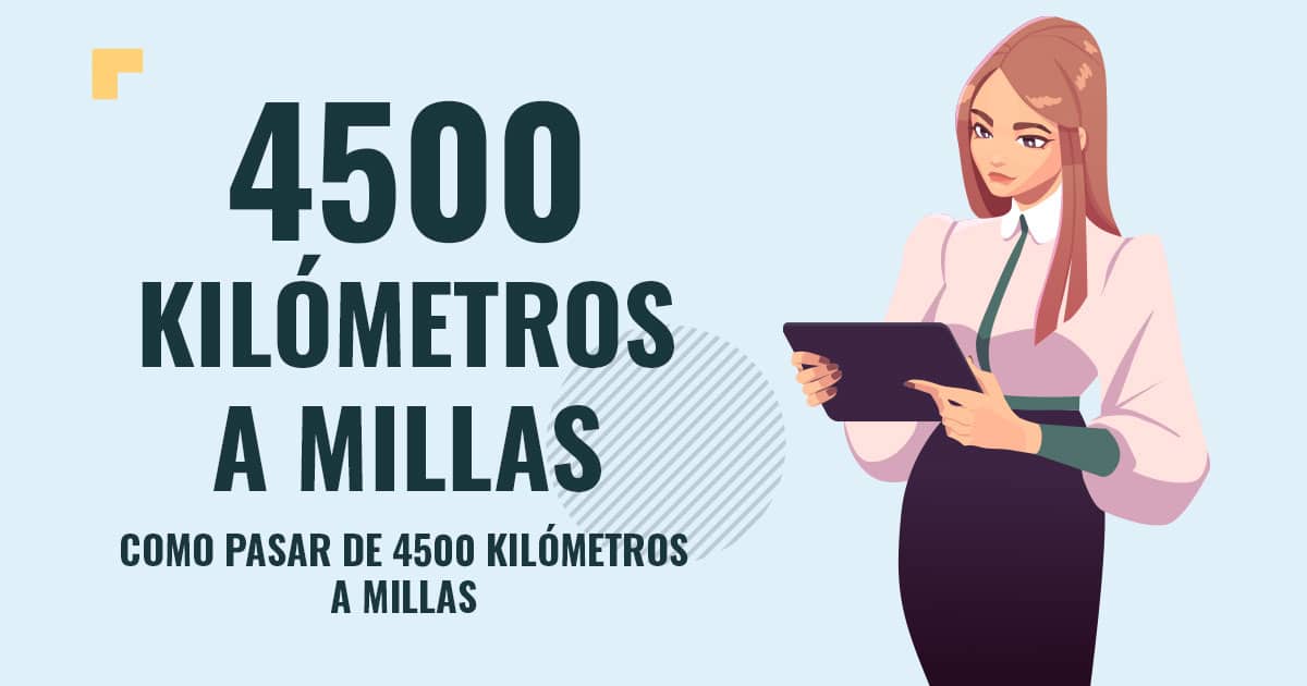Como pasar de 4500 kilometros a millas Profesor en pizarra explicando cuanto son 4500 kilometros a millas