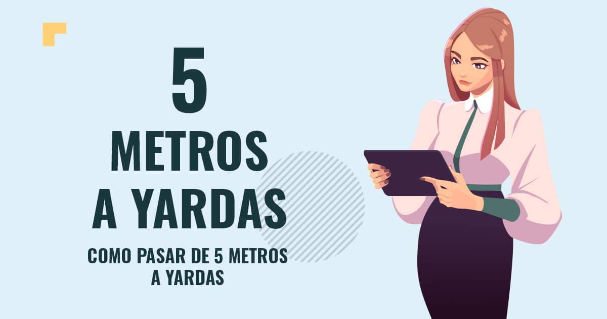 Como pasar de 5 metros a yardas Profesor en pizarra explicando cuanto son 5 metros a yardas
