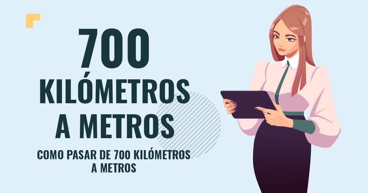 Profesor en pizarra explicando cuanto son 700 kilometros a metros