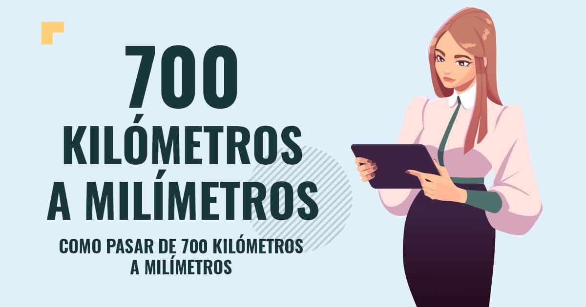 Como pasar de 700 kilometros a milímetros Profesor en pizarra explicando cuanto son 700 kilometros a milímetros