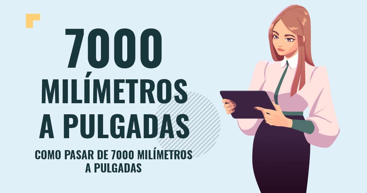 Como pasar de 7000 milimetros a pulgadas Profesor en pizarra explicando cuanto son 7000 milimetros a pulgadas