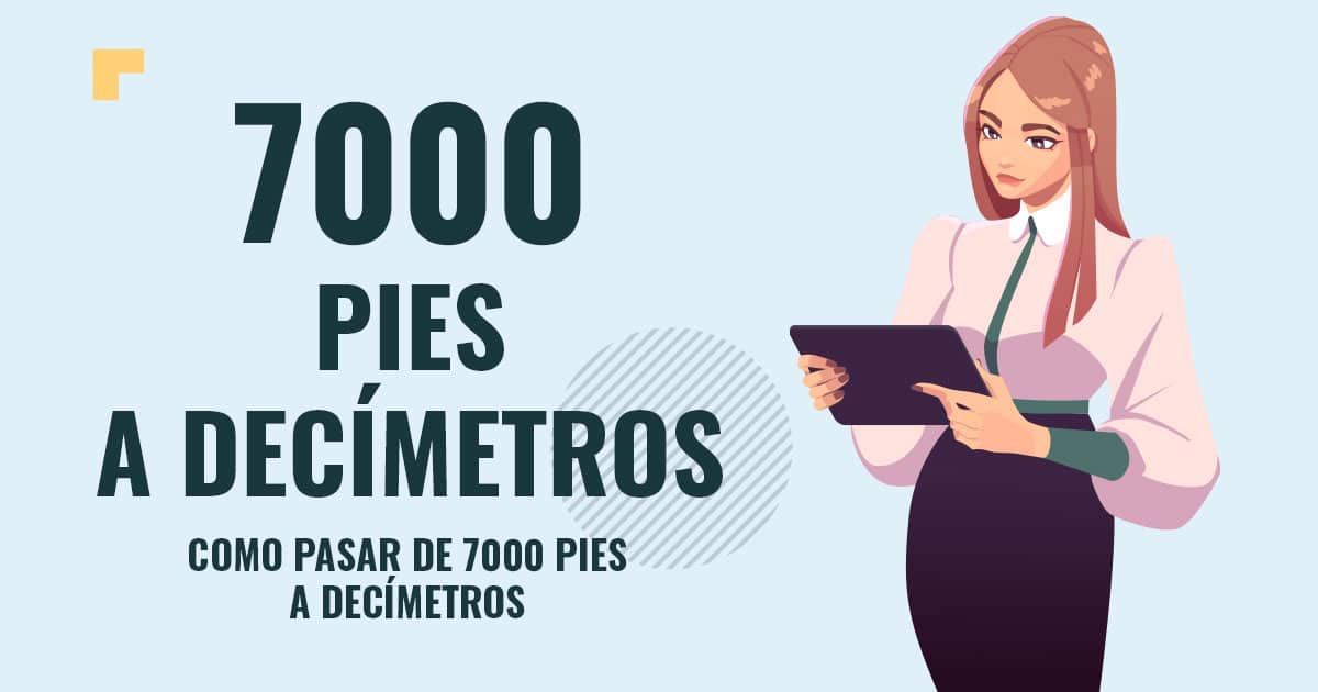 Como pasar de 7000 pies a decímetros Profesor en pizarra explicando cuanto son 7000 pies a decímetros