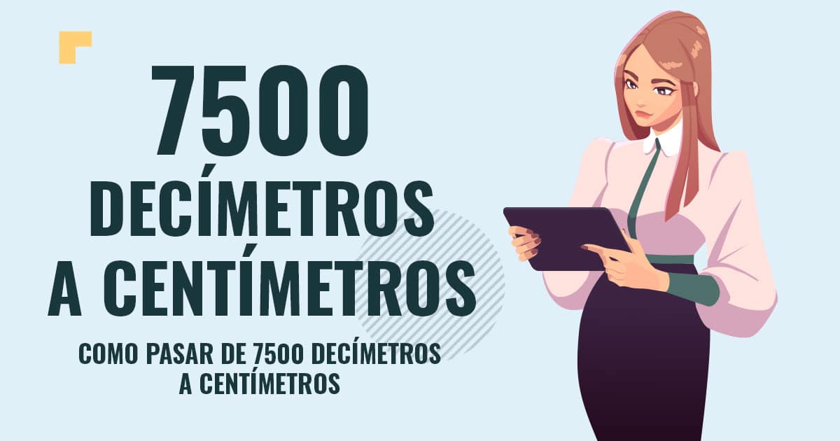 Como pasar de 7500 decimetros a centímetros Profesor en pizarra explicando cuanto son 7500 decimetros a centímetros