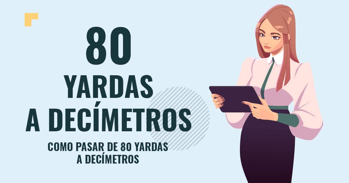 Como pasar de 80 yardas a decímetros Profesor en pizarra explicando cuanto son 80 yardas a decímetros